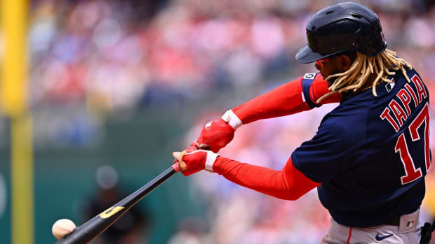 Boston Red Sox outfielder Raimel Tapia